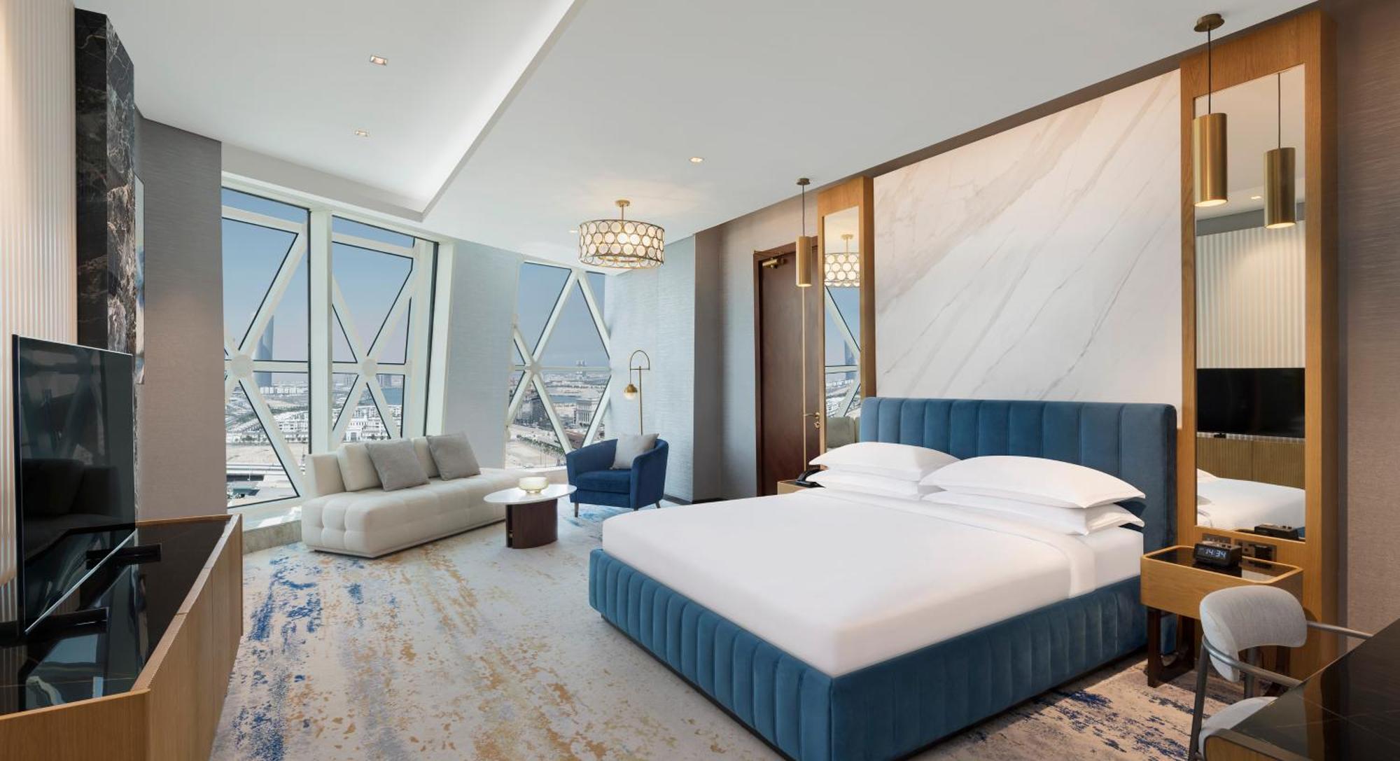 Velero Hotel Doha Lusail Eksteriør billede A bedroom at the hotel