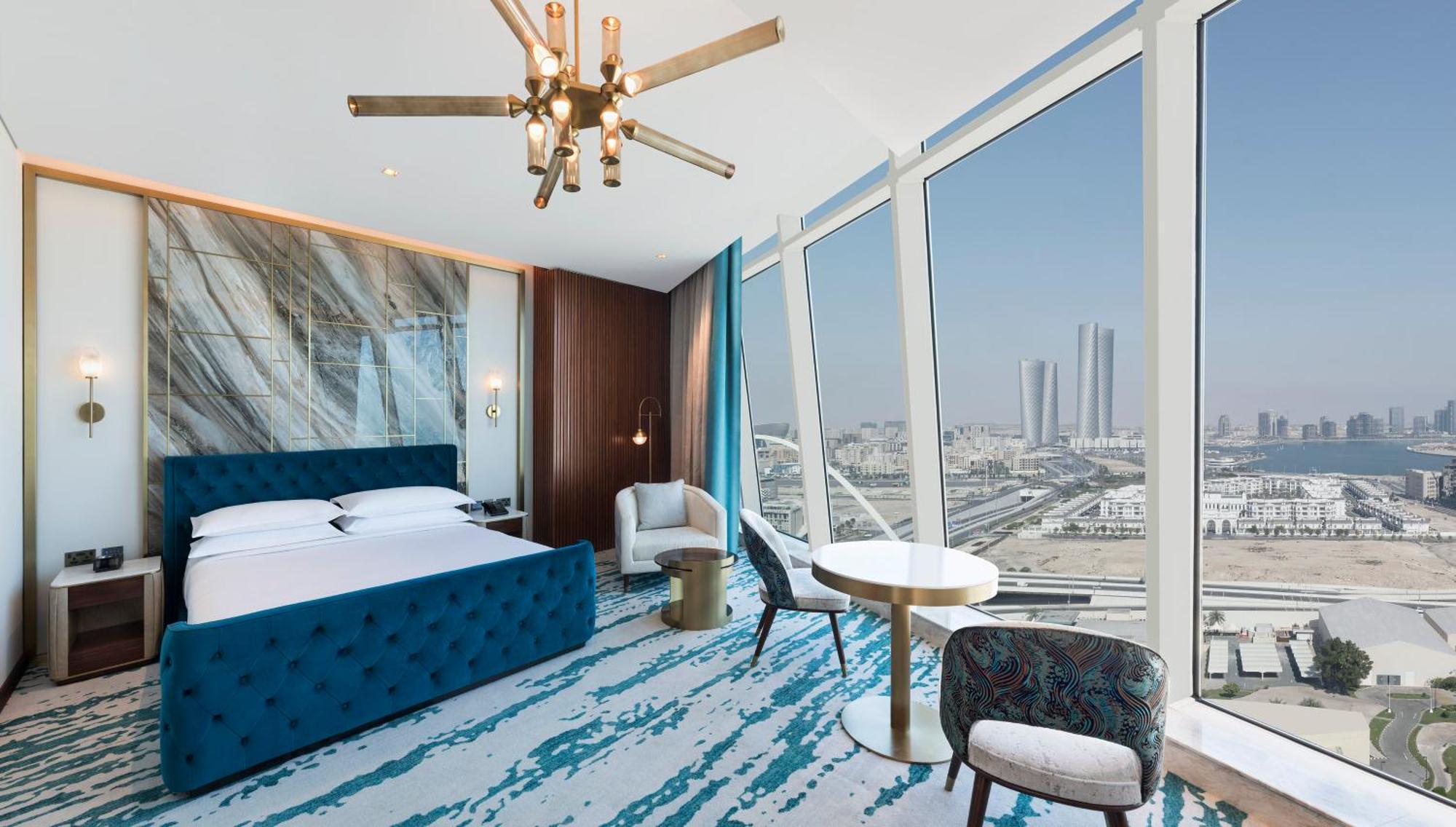 Velero Hotel Doha Lusail Eksteriør billede A bedroom at the hotel