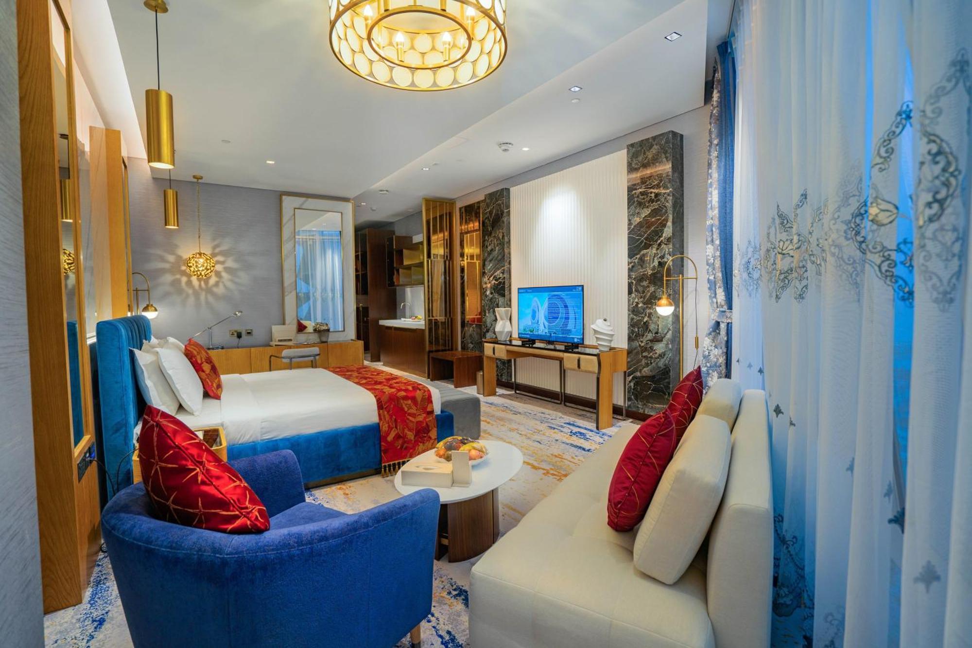 Velero Hotel Doha Lusail Eksteriør billede Deluxe Suite