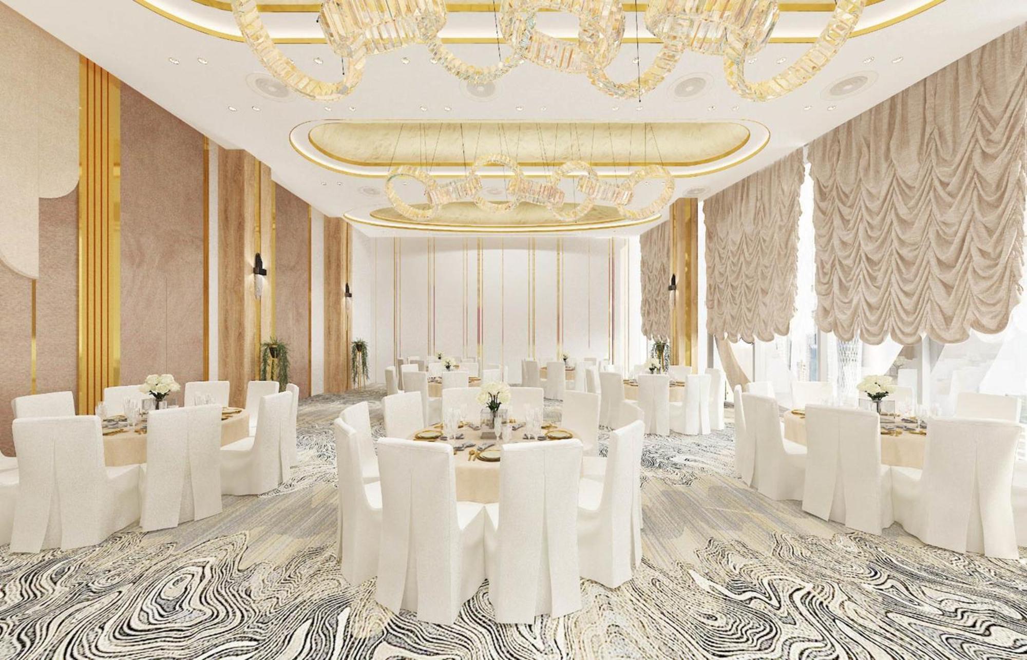 Velero Hotel Doha Lusail Eksteriør billede The ballroom